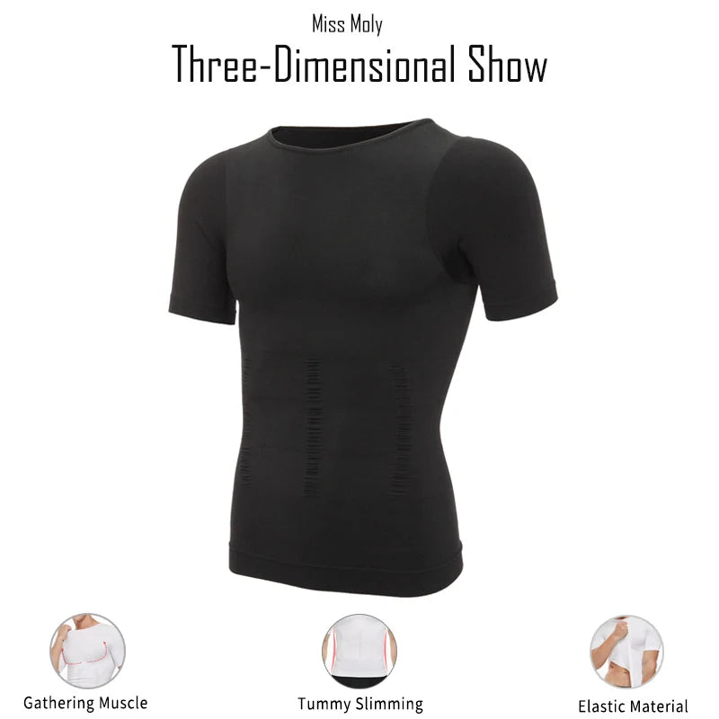 Men’s Slimming Body Shaper Vest – Belly Control & Posture Corrector