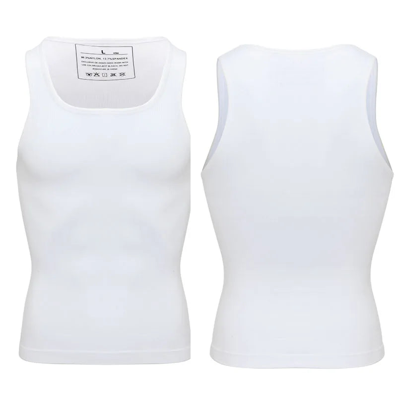 Men’s Slimming Body Shaper Vest – Belly Control & Posture Corrector