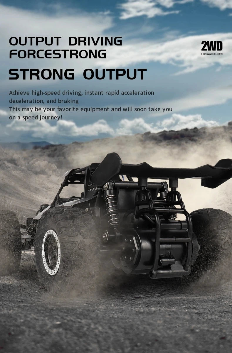 Remote Control Drift Racing Car High-Speed RC Truck with LED Lights