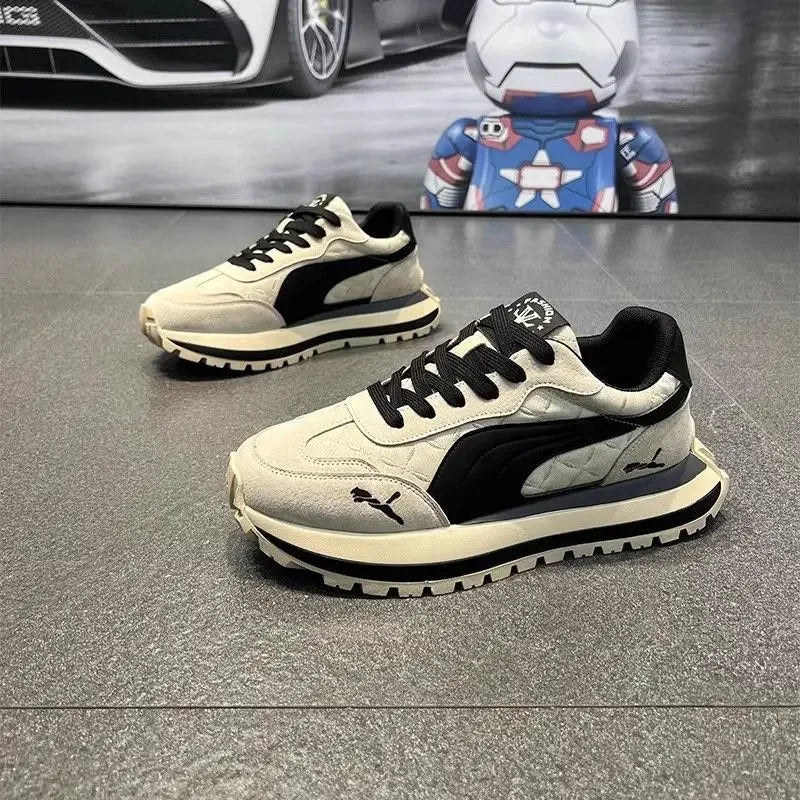 Men’s Summer Casual Sports Shoes – Thick Sole, Comfortable & Non-Slip