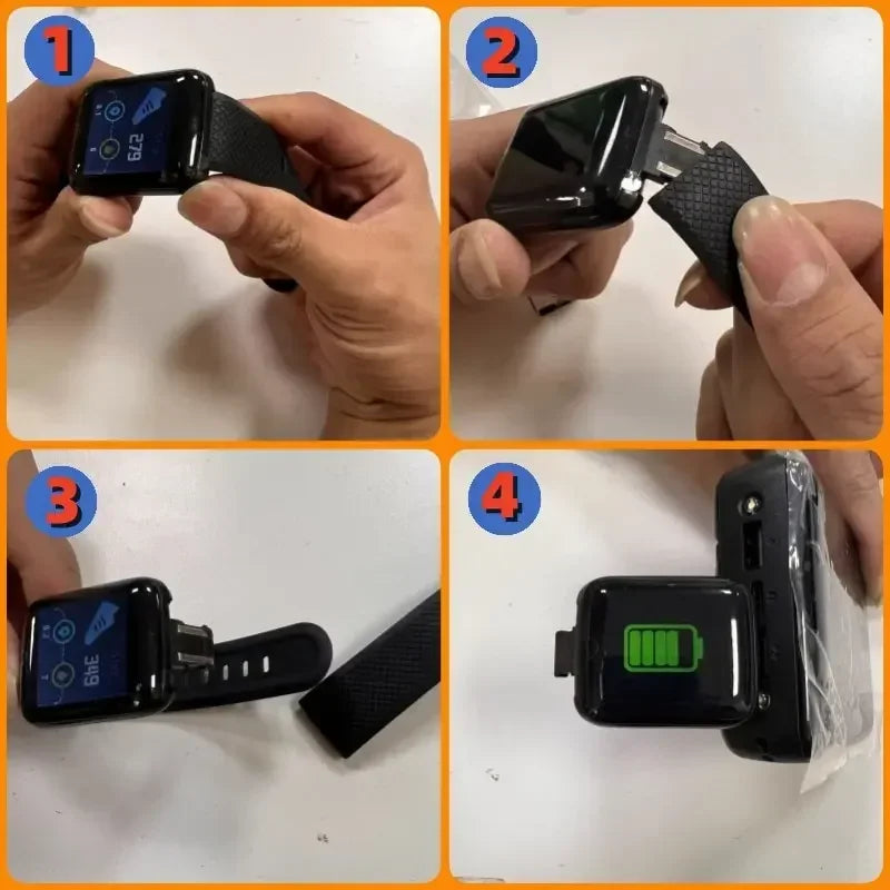 Xiaomi D18 Smartwatch – Color Display, Sports Modes, Call & Music Control