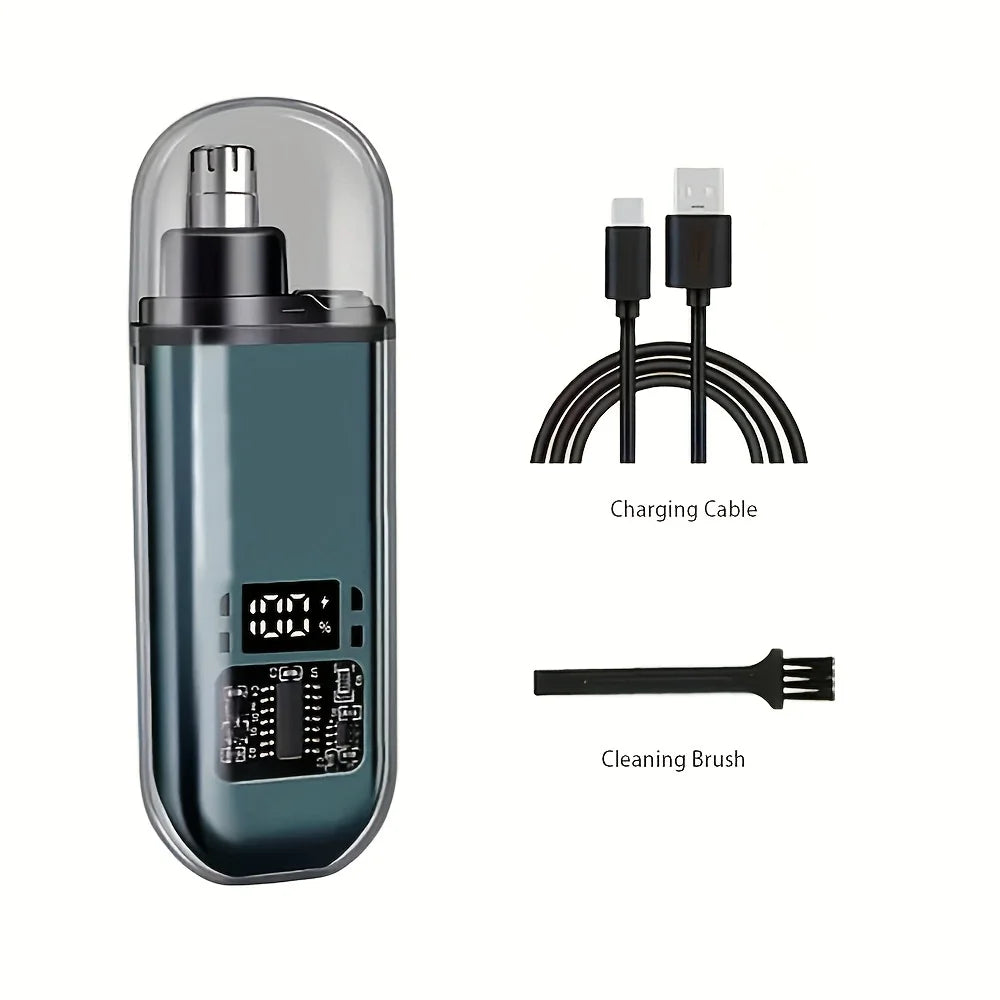 Men’s USB Rechargeable Nose & Ear Hair Trimmer