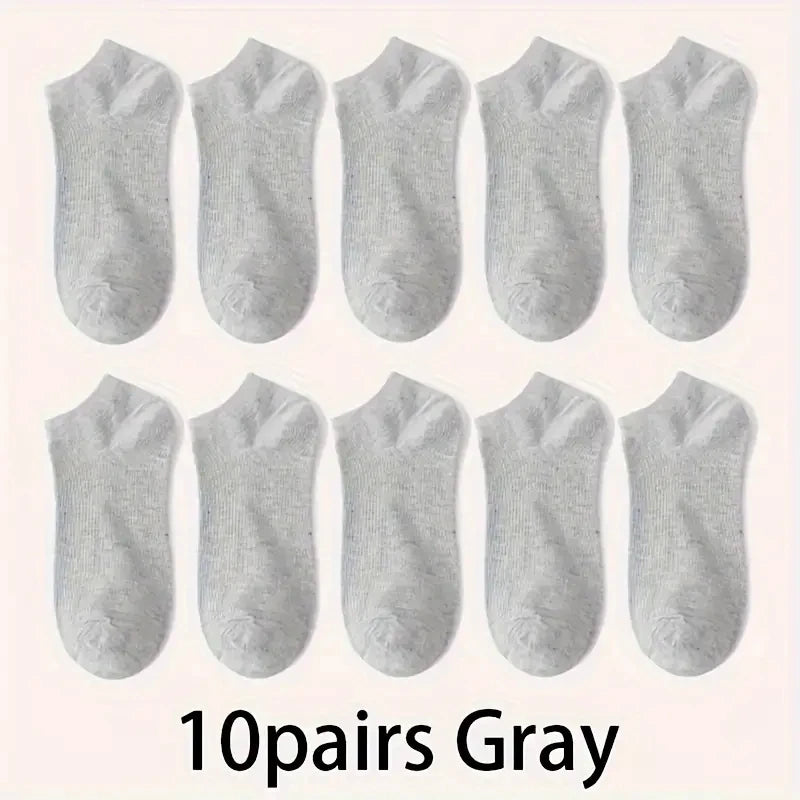 Unisex Comfort-Fit Ankle Socks For All, Breathable & Lightweight