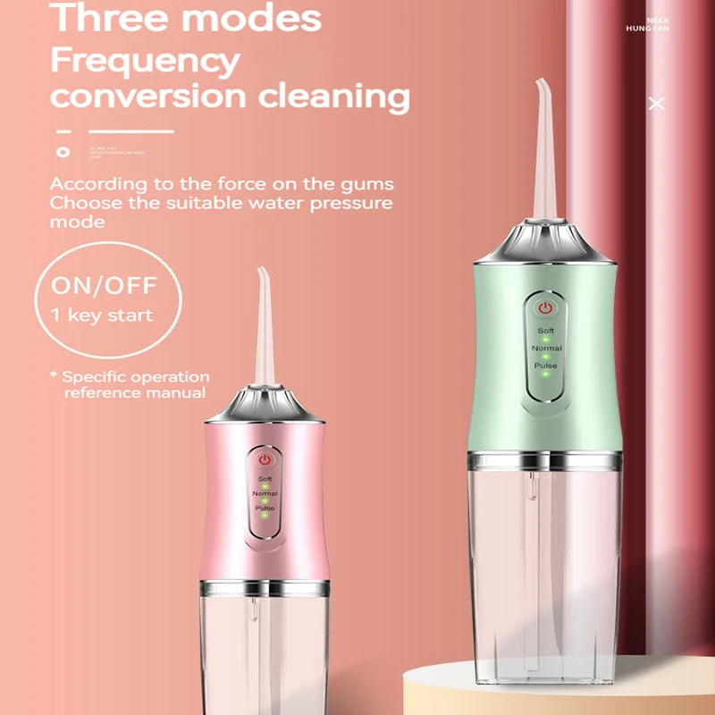 Portable USB Rechargeable Water Flosser