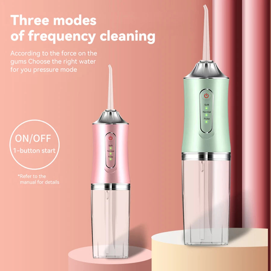 Portable USB Rechargeable Water Flosser