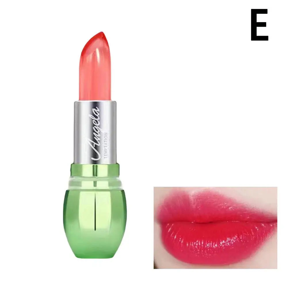 Crystal Jelly Lipstick – Magic Color Changing Lip Gloss & Moisturizing Lip Balm