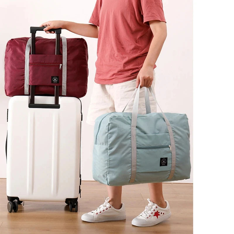 Foldable Travel Duffel Bag – Lightweight Carry-On for Women