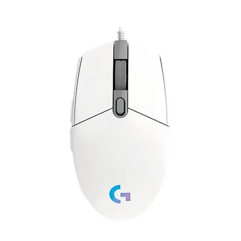 Logitech G102 Wired Gaming Mouse – 8000 DPI RGB Optical for PC & Laptop