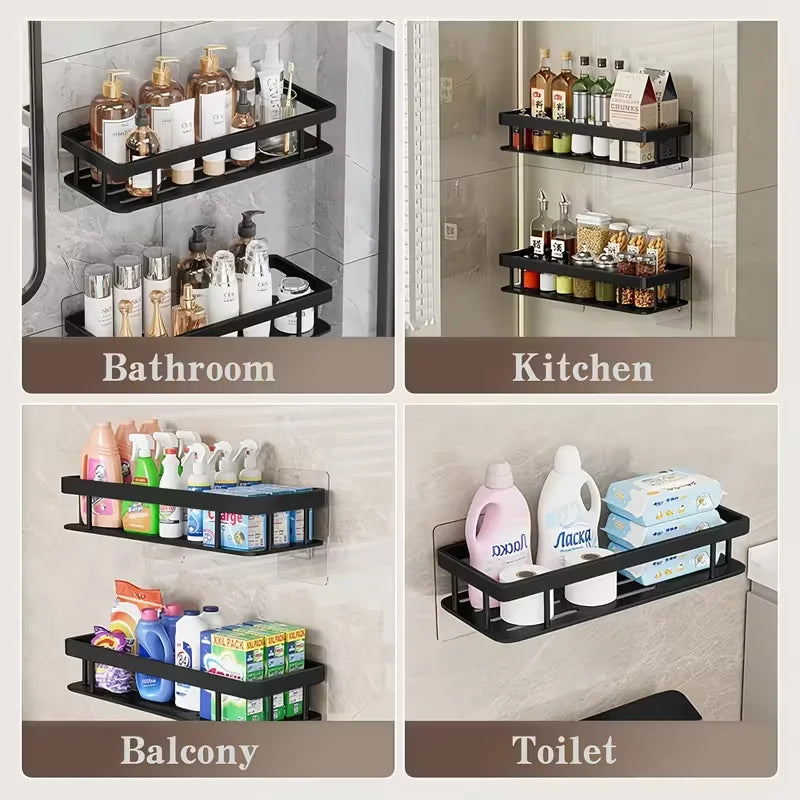 Drill-Free Over-Sink Organizer – Heavy-Duty Bathroom & Kitchen Shelf
