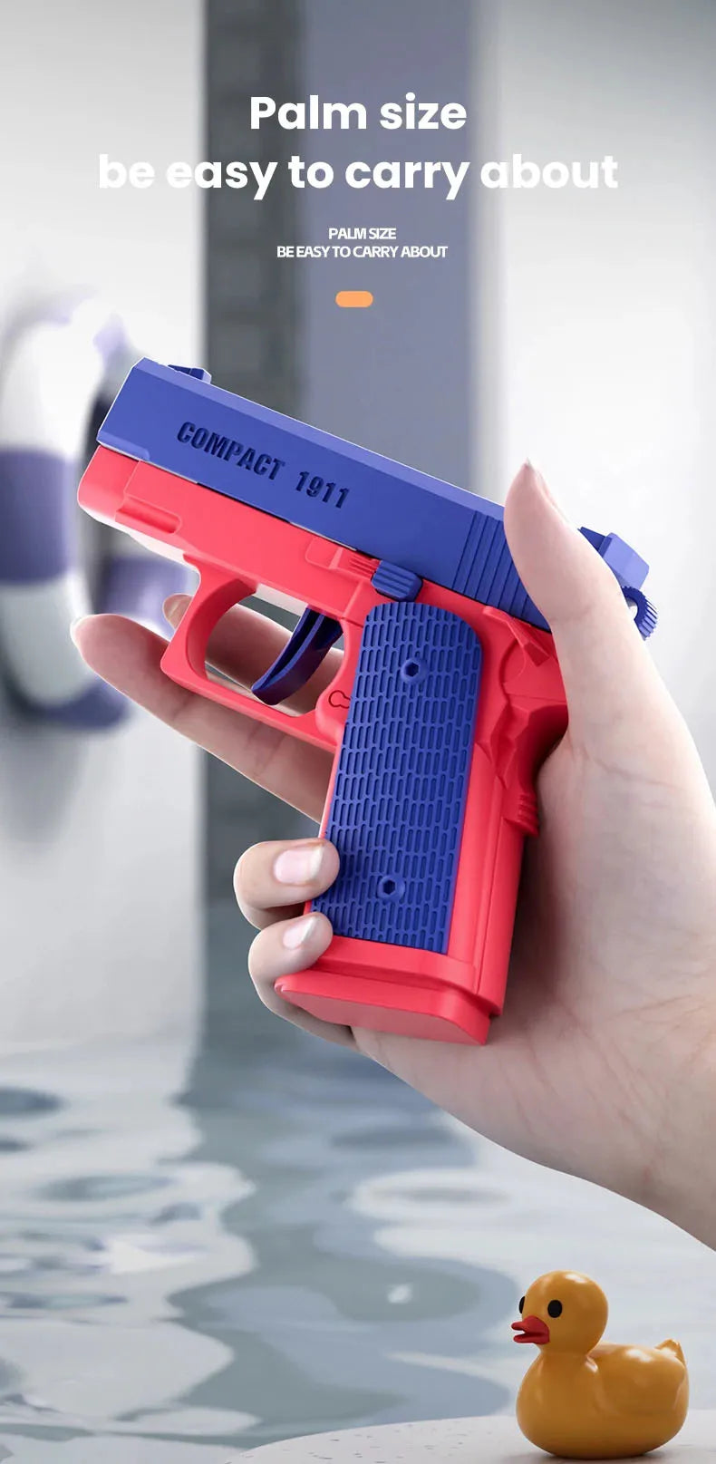 M1191 Mini Water Gun – Kids’ Fully Automatic Summer Outdoor Toy