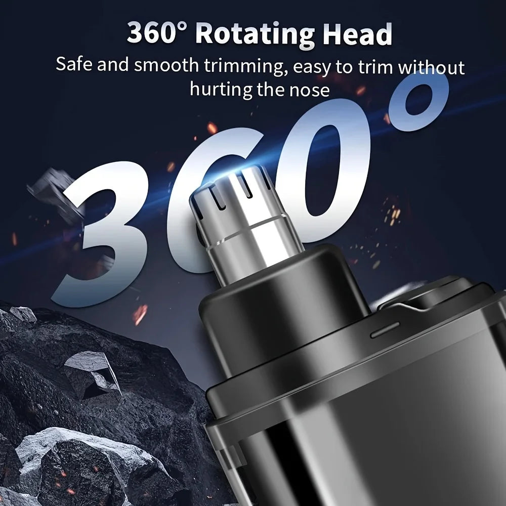 Men’s USB Rechargeable Nose & Ear Hair Trimmer