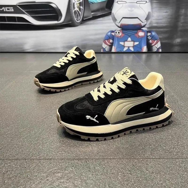 Men’s Summer Casual Sports Shoes – Thick Sole, Comfortable & Non-Slip