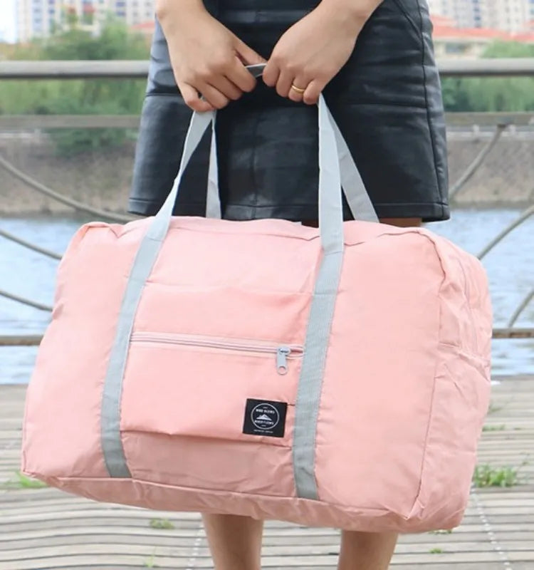 Foldable Travel Duffel Bag – Lightweight Carry-On for Women