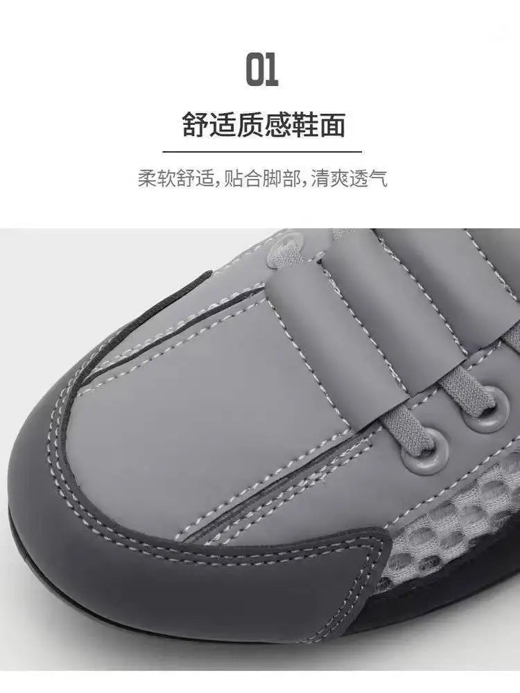2025 Summer Men's Slip-On Casual Sneakers – Soft, Comfortable & Breathable