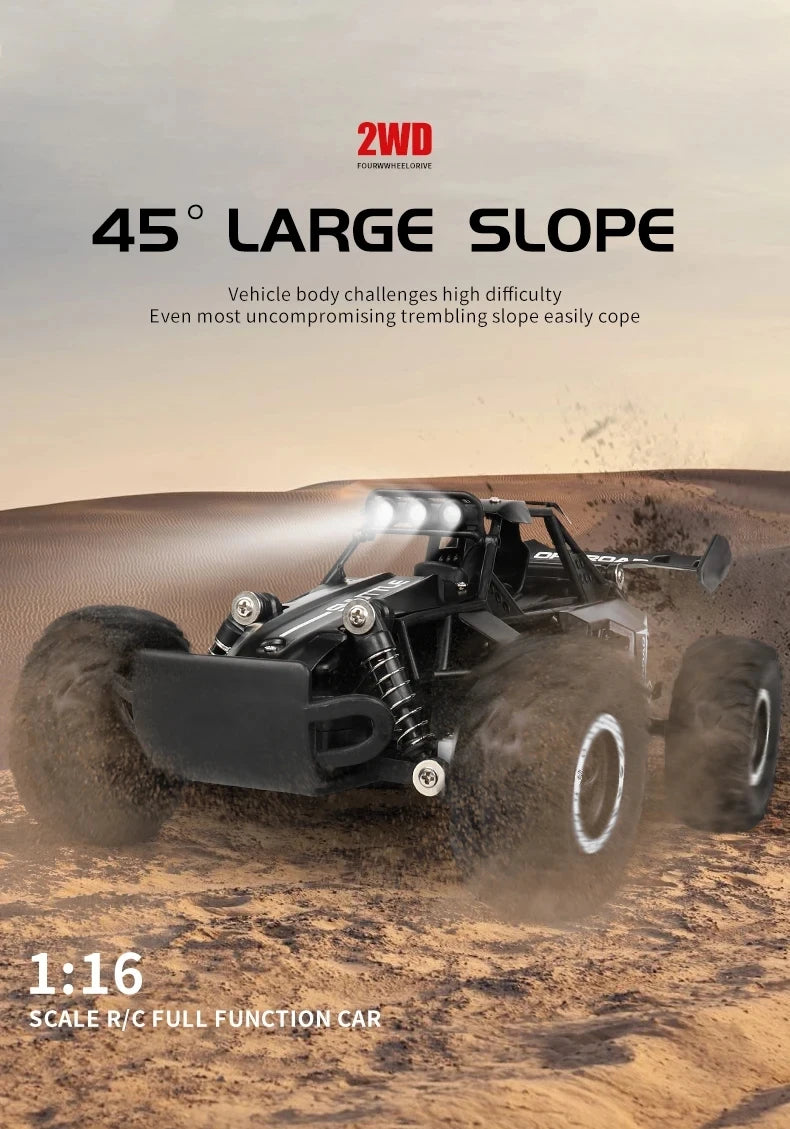 Remote Control Drift Racing Car High-Speed RC Truck with LED Lights