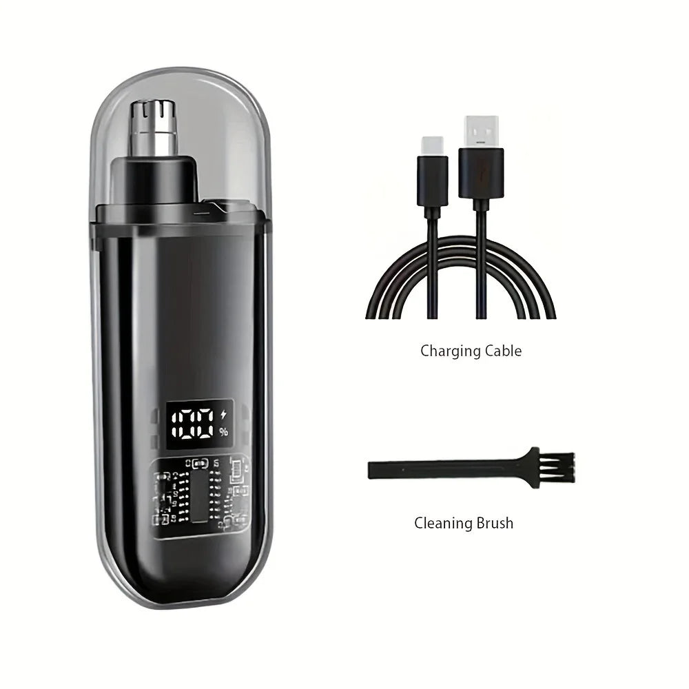 Men’s USB Rechargeable Nose & Ear Hair Trimmer
