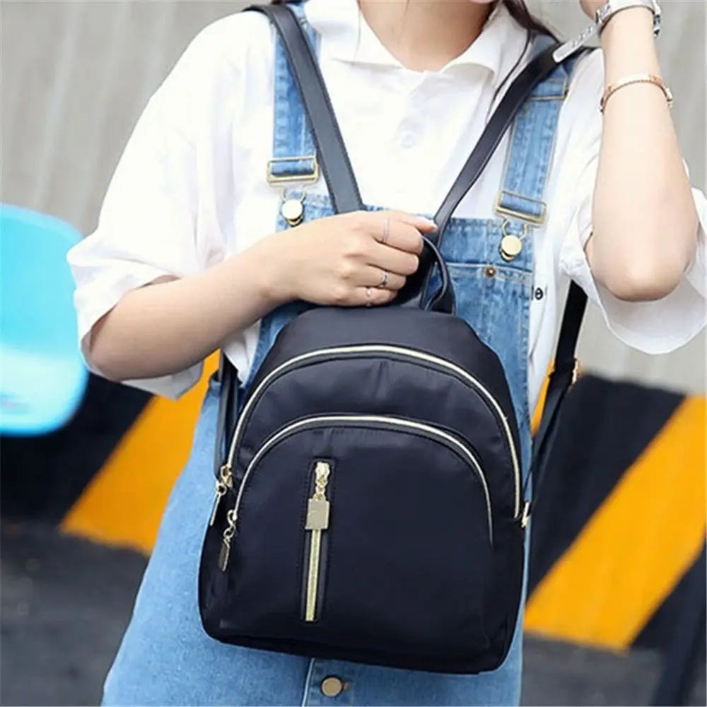 Mini Oxford Backpack – Cute Travel Daypack & Shoulder Bag