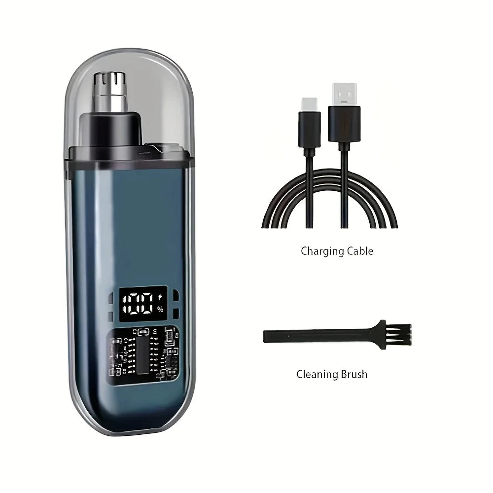 Men’s USB Rechargeable Nose & Ear Hair Trimmer
