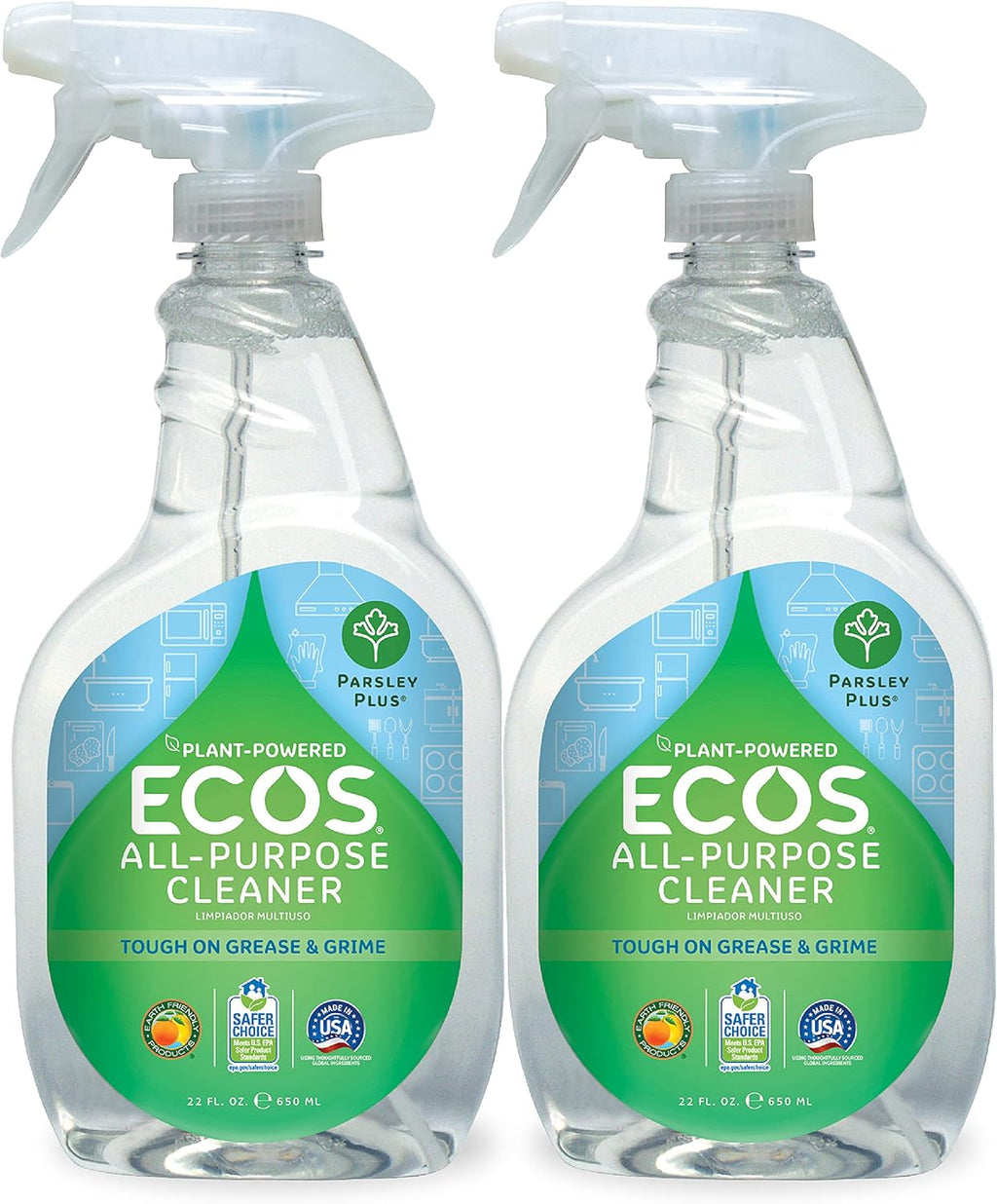 Earth Friendly Products All-Purpose Cleaner – Parsley Plus (Pack of 2)