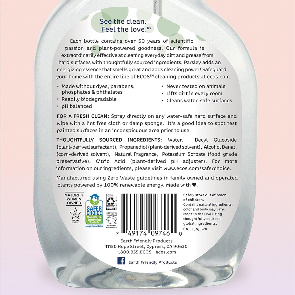 Earth Friendly Products All-Purpose Cleaner – Parsley Plus (Pack of 2)