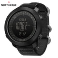 NORTH EDGE Men's Digital Sports Watch – Altimeter, Barometer, Compass, Waterproof 50M