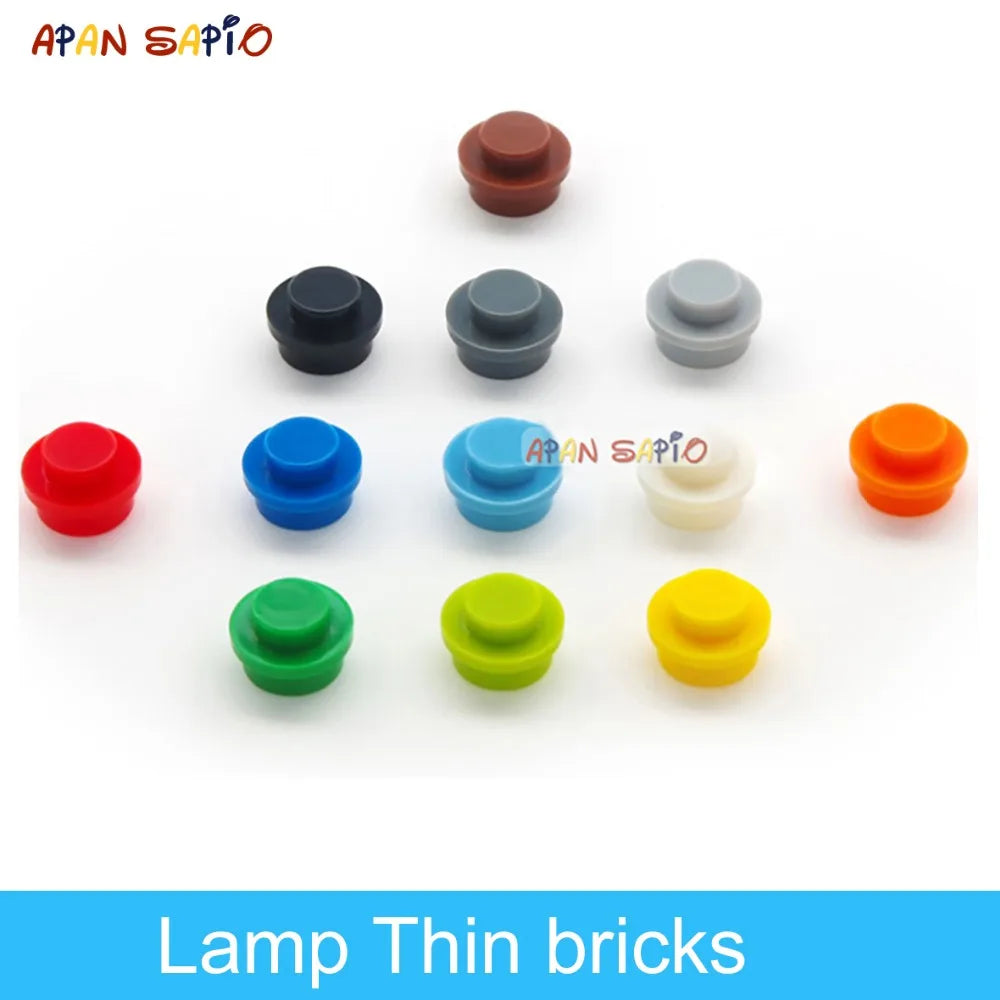 600pcs DIY Building Block Lamp Set – 12 Colors Creative Educational Toy Compatible with 4037
