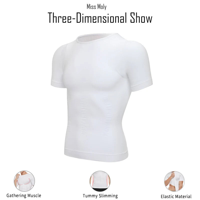 Men’s Slimming Body Shaper Vest – Belly Control & Posture Corrector