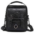 JEEP BULUO Men's Leather Messenger Bag – Large Capacity Crossbody Business Bag