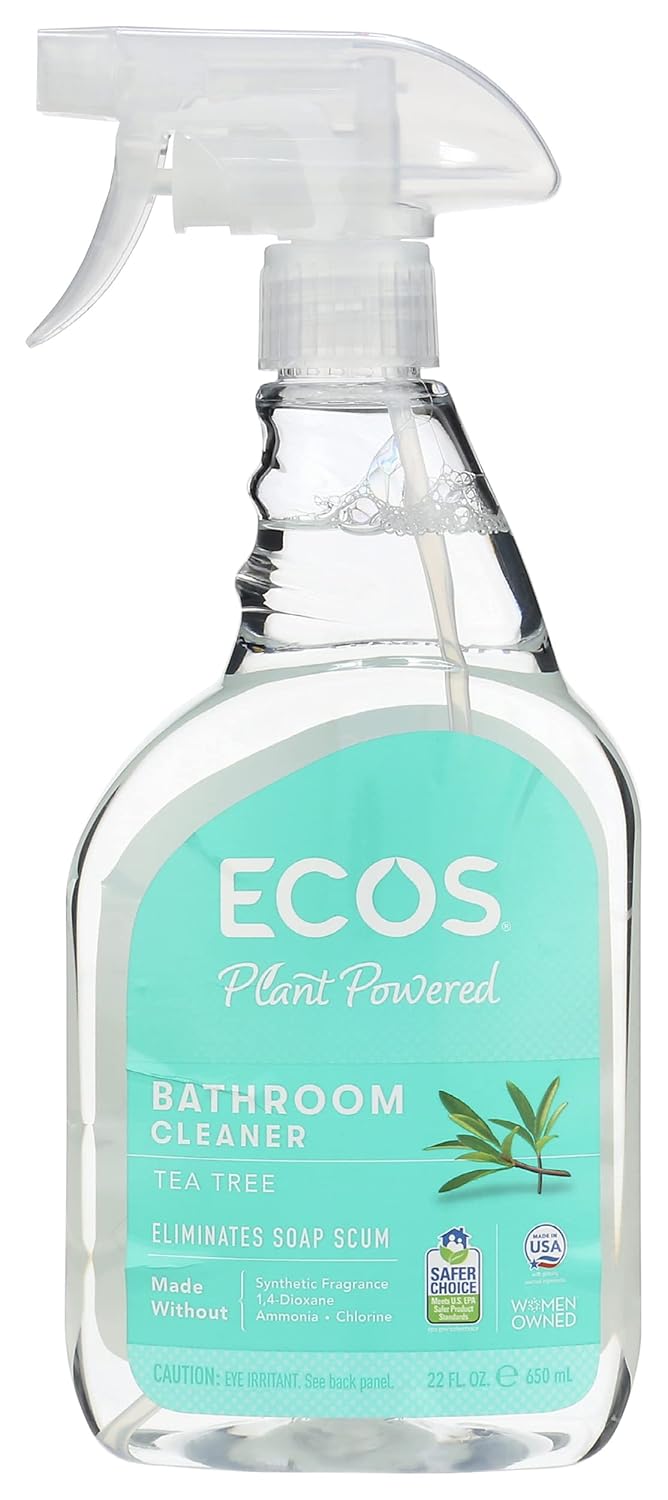 ECOS Bathroom Cleaner with Tea Tree Oil 22 OZ