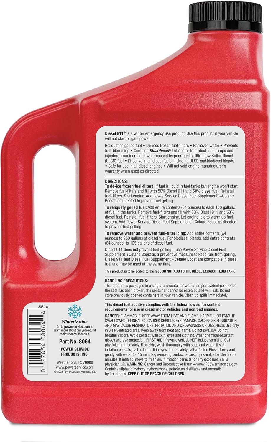Diesel 911 Winter Rescue Formula – 64 fl. oz.