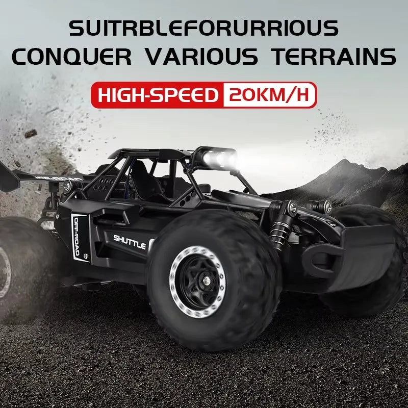 Remote Control Drift Racing Car High-Speed RC Truck with LED Lights
