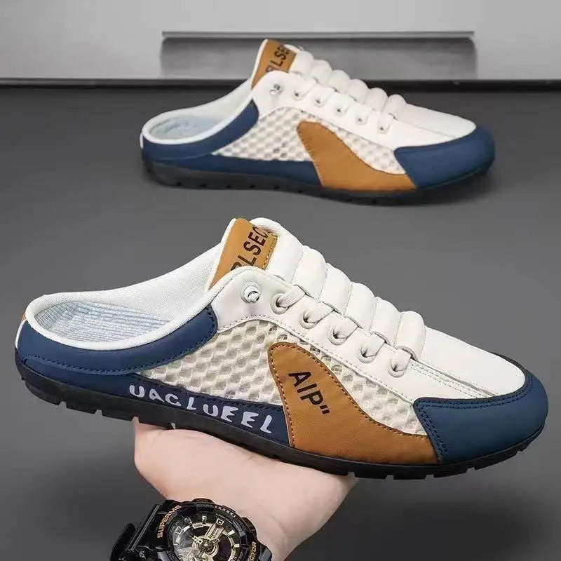 2025 Summer Men's Slip-On Casual Sneakers – Soft, Comfortable & Breathable