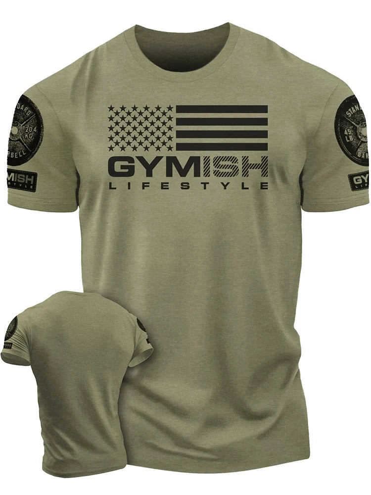 Men’s 3D Printed Summer T-Shirt – Lightweight, Breathable, Casual & Sporty