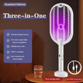 3-in-1 Electric Mosquito Swatter & Killer Lamp Rechargable