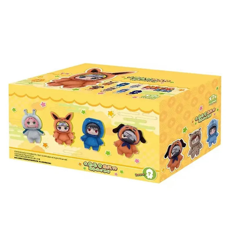 Naruto Beast Party Cute Plush Keychain – Blind Box Anime Gift