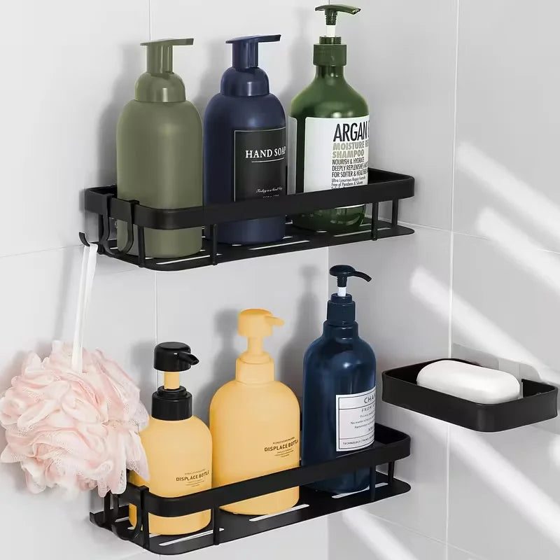 Drill-Free Over-Sink Organizer – Heavy-Duty Bathroom & Kitchen Shelf