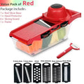 Multifunctional Vegetable Chopper & Grater – Manual Slicer for Fruits, Potatoes, Cheese & Onions