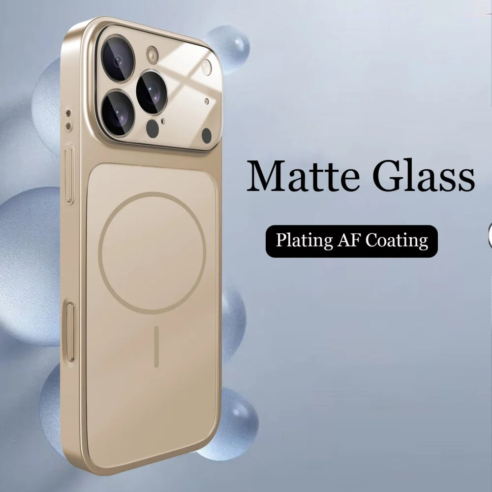 MagSafe Glass Nano Matte Case for iPhone 17 Pro/Pro Max