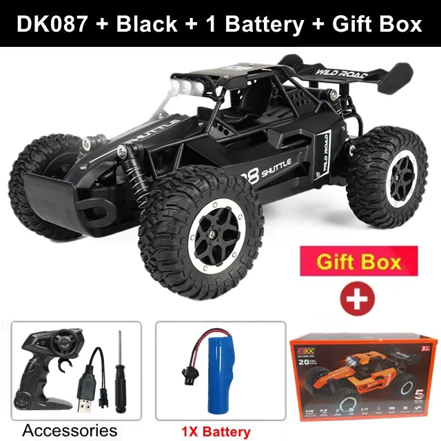Remote Control Drift Racing Car High-Speed RC Truck with LED Lights