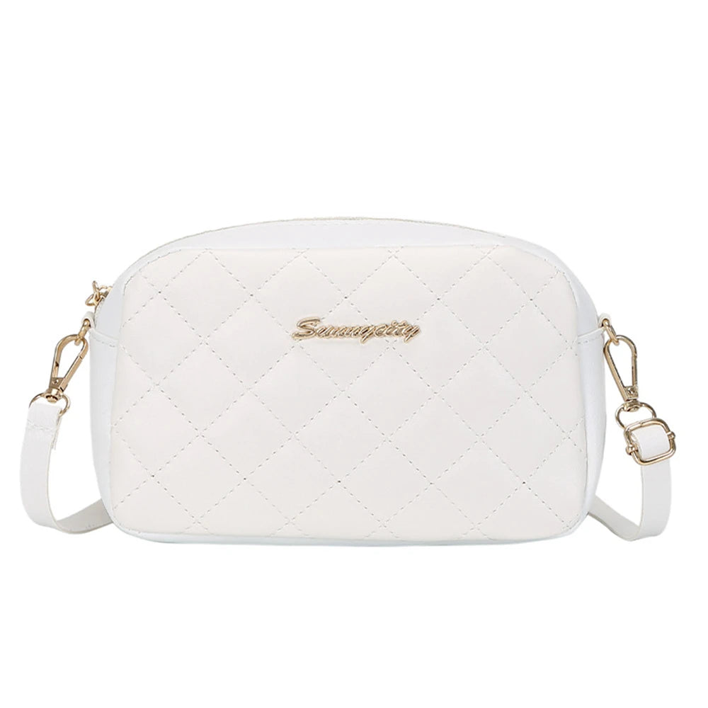 Trendy Quilted Tassel Crossbody Bag for Women