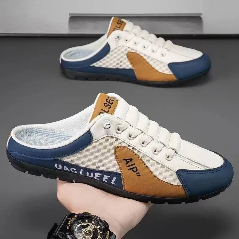 2025 Summer Men's Slip-On Casual Sneakers – Soft, Comfortable & Breathable