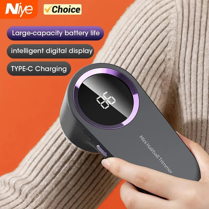 LED Fabric Shaver – USB Rechargeable Lint & Fuzz Remover for Clothes
