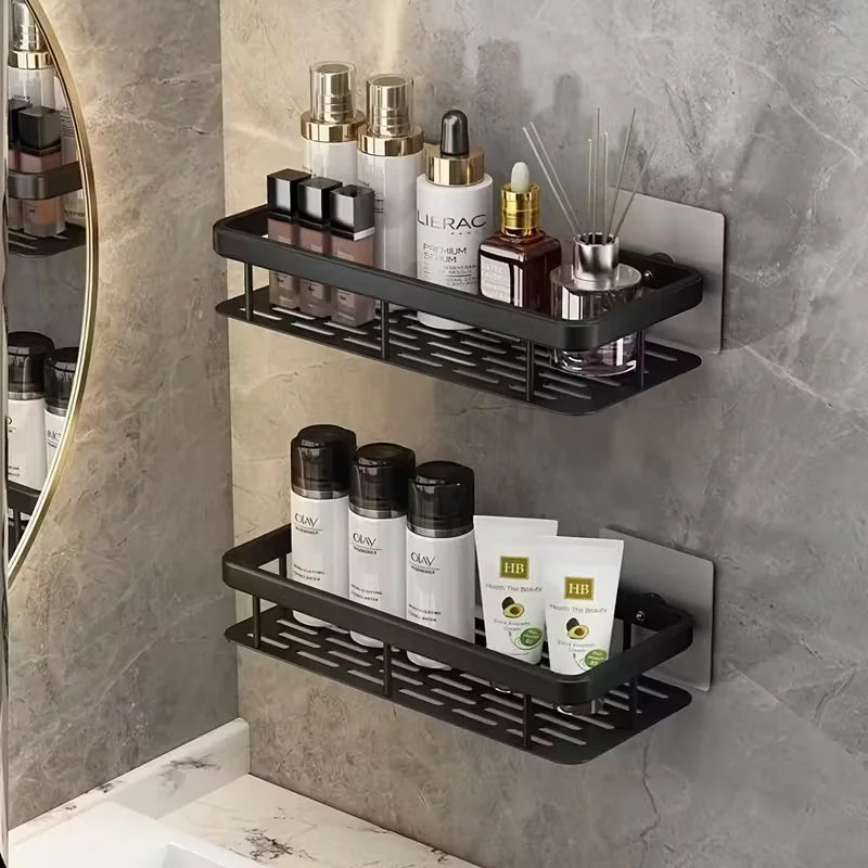 Drill-Free Over-Sink Organizer – Heavy-Duty Bathroom & Kitchen Shelf