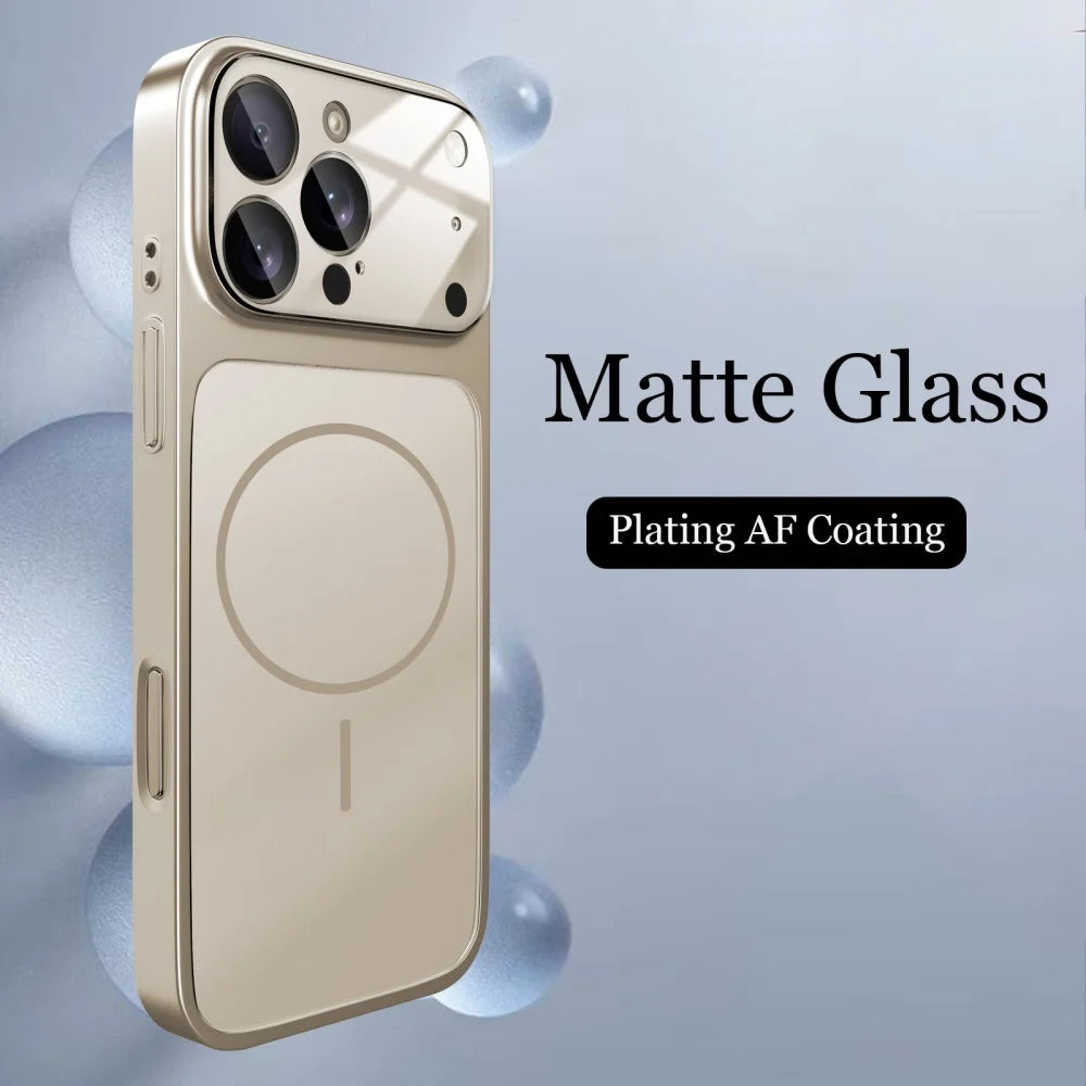 MagSafe Glass Nano Matte Case for iPhone 17 Pro/Pro Max