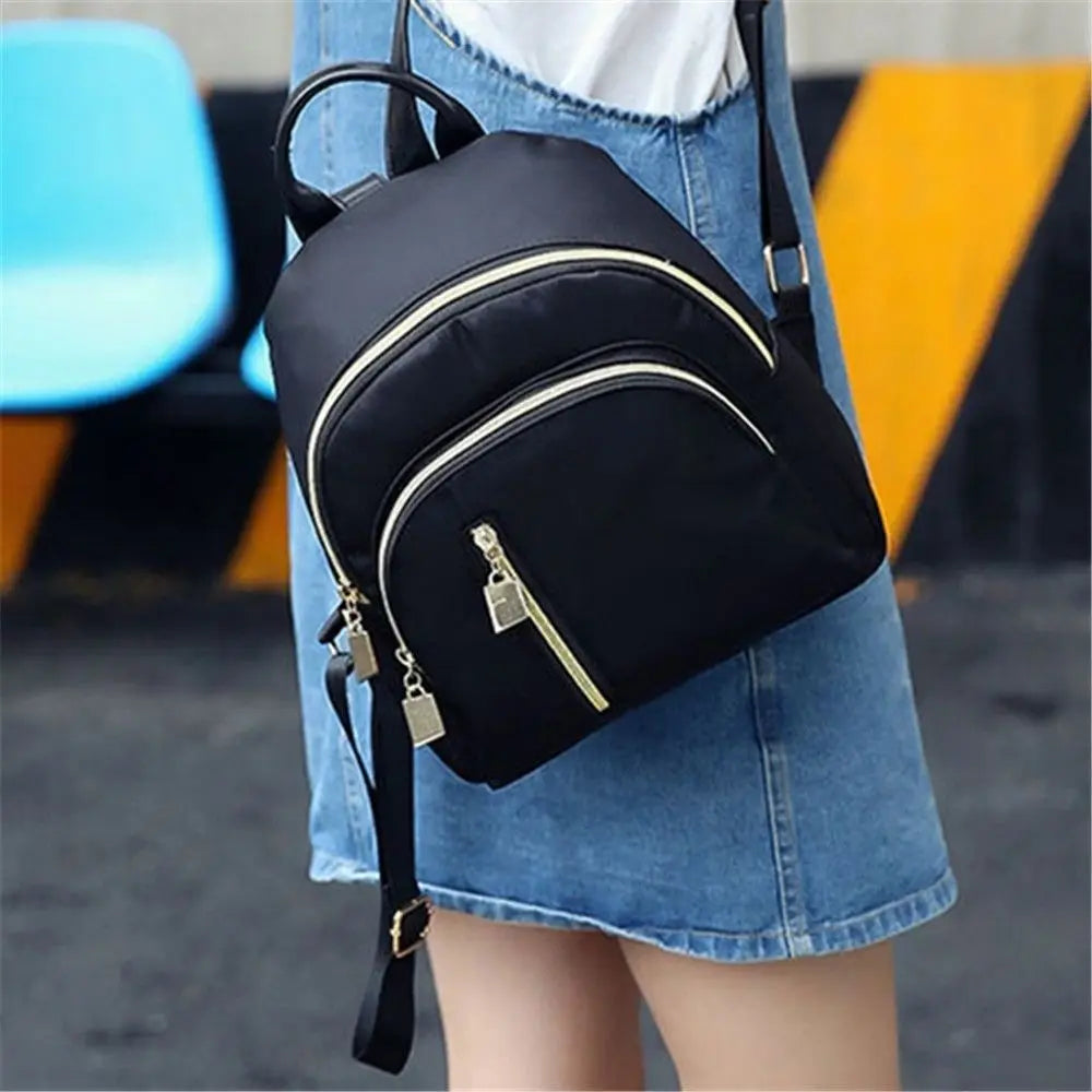 Mini Oxford Backpack – Cute Travel Daypack & Shoulder Bag