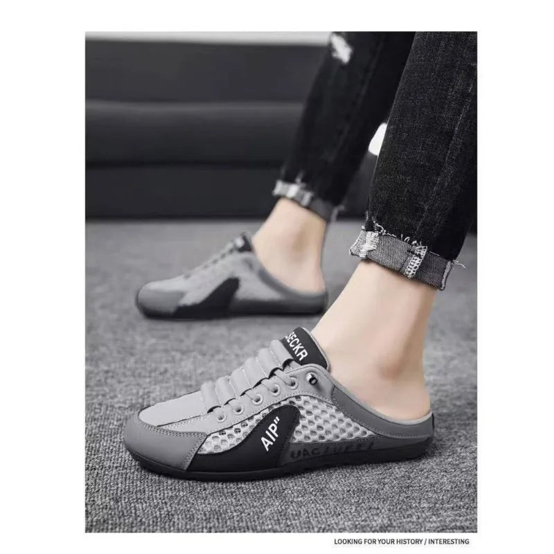 2025 Summer Men's Slip-On Casual Sneakers – Soft, Comfortable & Breathable