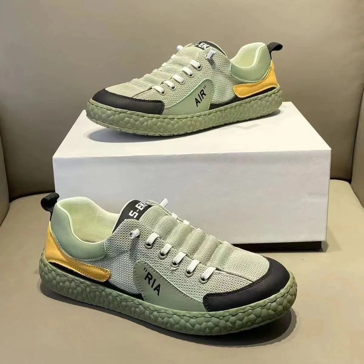 2025 Summer Men's Slip-On Casual Sneakers – Soft, Comfortable & Breathable