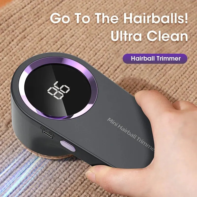 LED Fabric Shaver – USB Rechargeable Lint & Fuzz Remover for Clothes