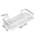 Drill-Free Over-Sink Organizer – Heavy-Duty Bathroom & Kitchen Shelf