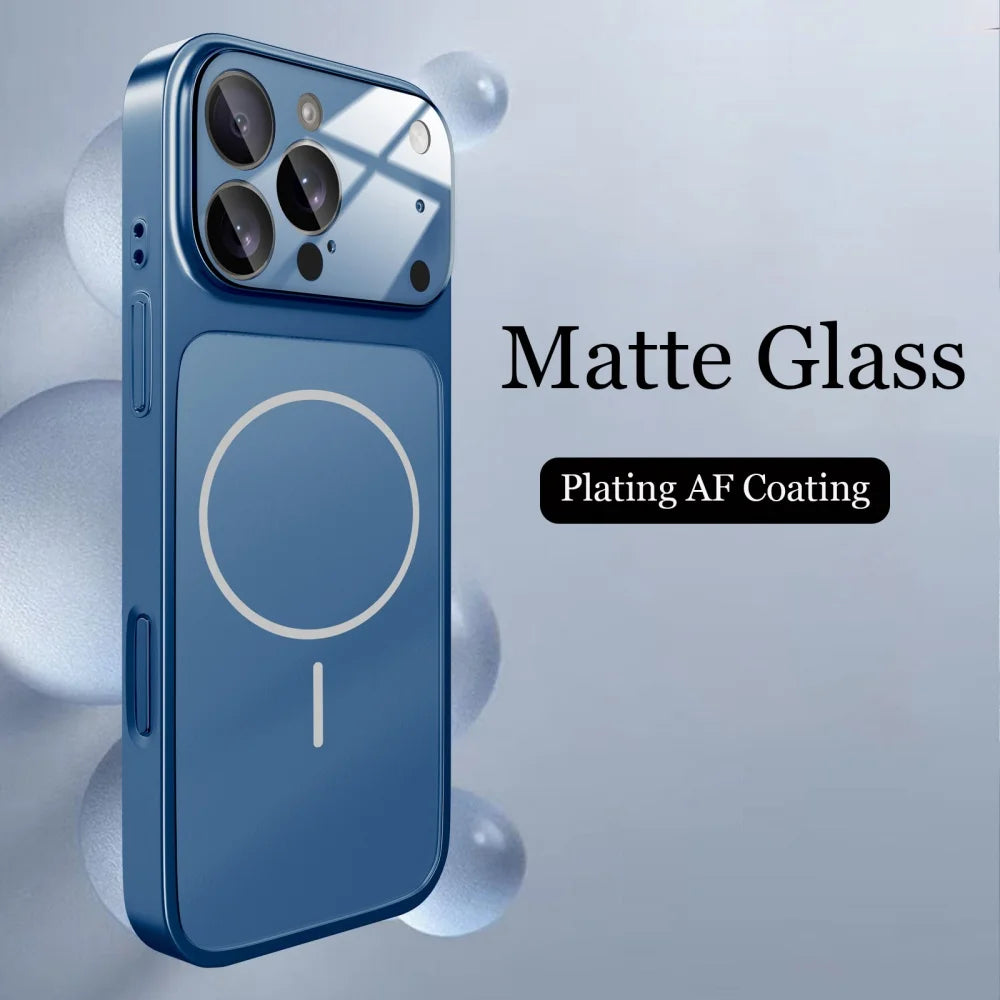 MagSafe Glass Nano Matte Case for iPhone 17 Pro/Pro Max